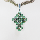 Small Cross - Valonia-Khaki Braid - 2